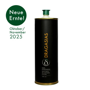Dragasias Olivenöl-100% Koroneiki Doppelpack